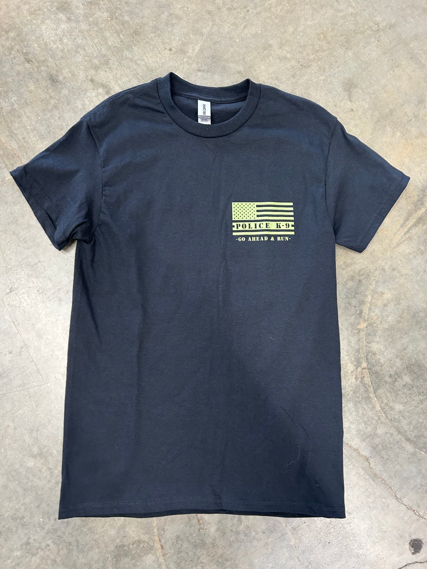 Police K-9 Go Ahead & Run Short Sleeve Tee