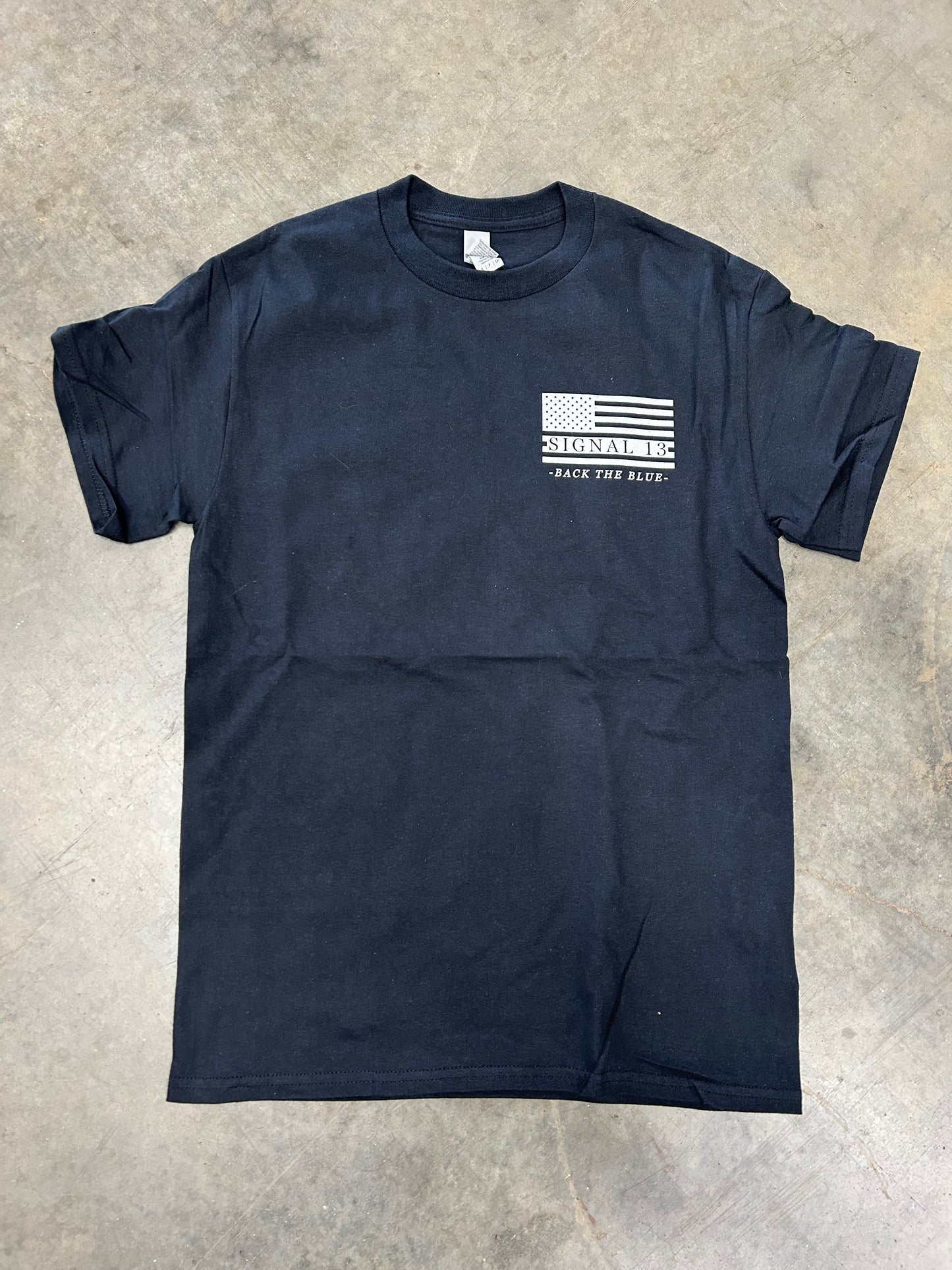 Police Signal 13 Radio Short Sleeve Tee