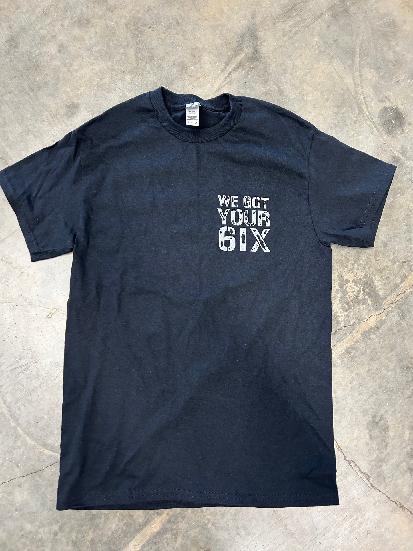 We Got Your 6IX MD Blue Crab Short Sleeve Tee