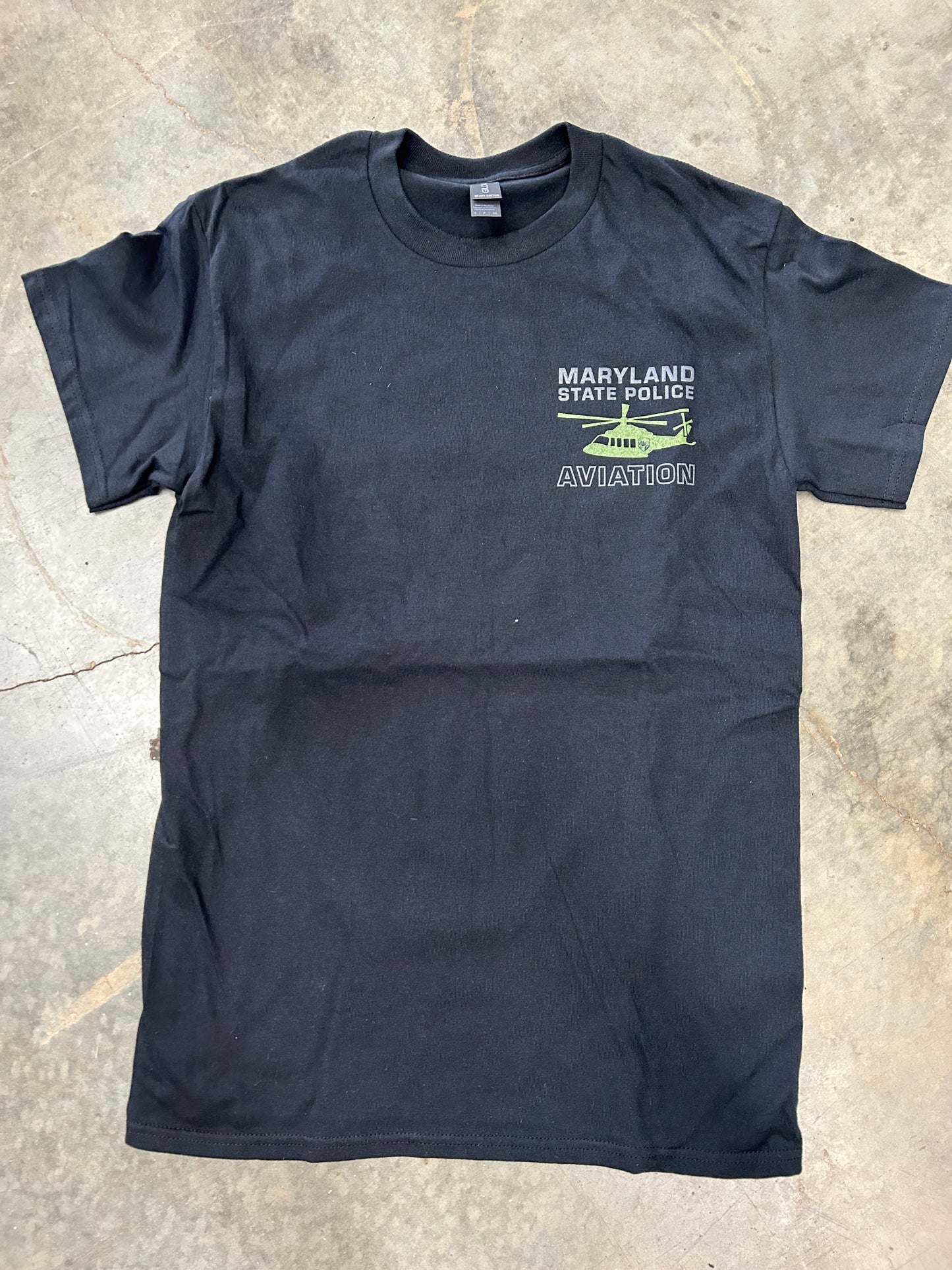MSP Aviation Map Short Sleeve Tee