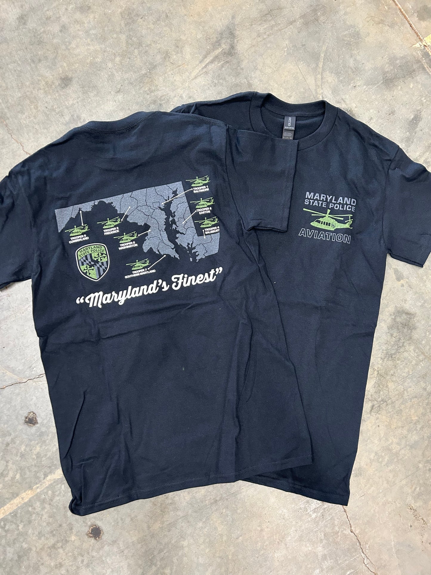 MSP Aviation Map Short Sleeve Tee