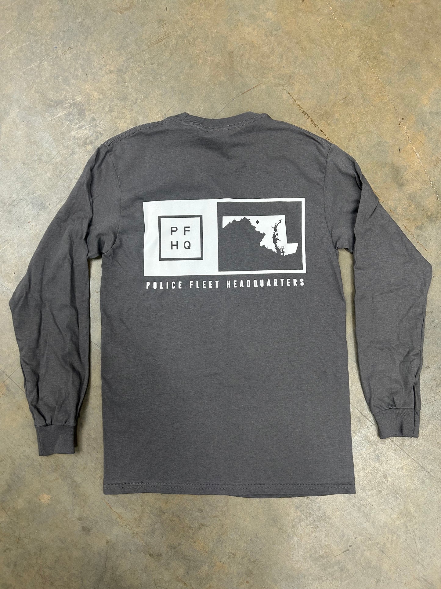 Police Fleet Headquarters - PFHQ Long Sleeve Tee