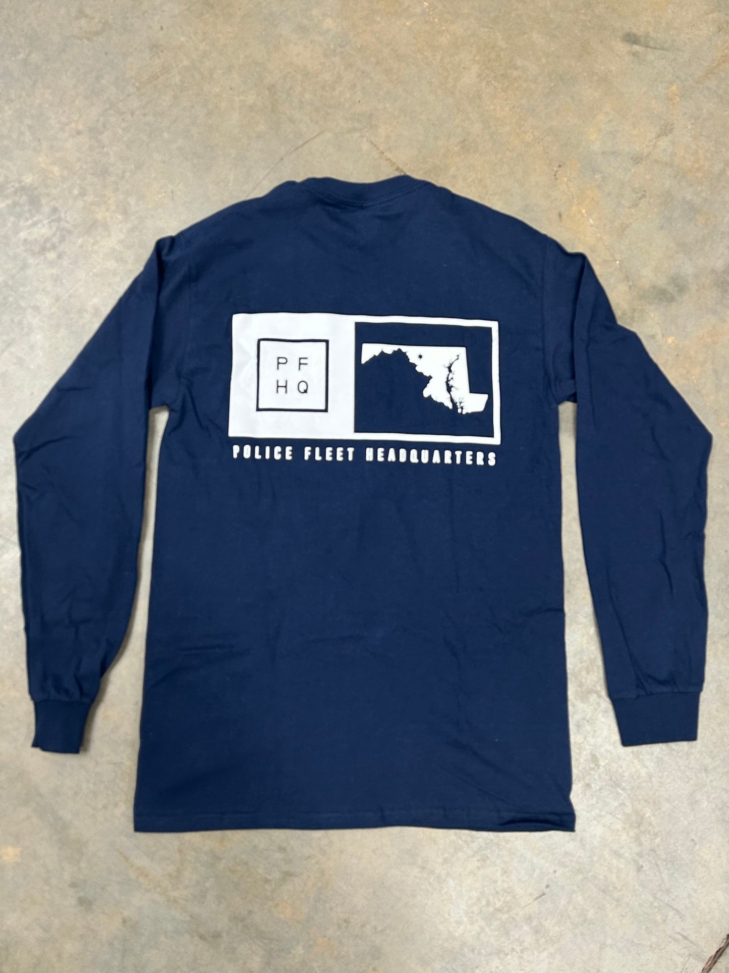 Police Fleet Headquarters - PFHQ Long Sleeve Tee