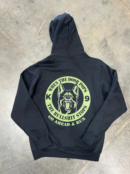 Police K-9 Go Ahead & Run Hoodie